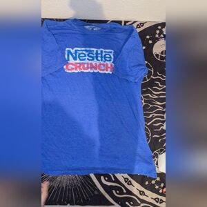 CRUNCH Blue Graphic Tee